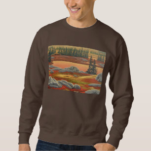 Sweatshirt Polar Ours Art Chemises Tundra Polar Ours Sweatshi