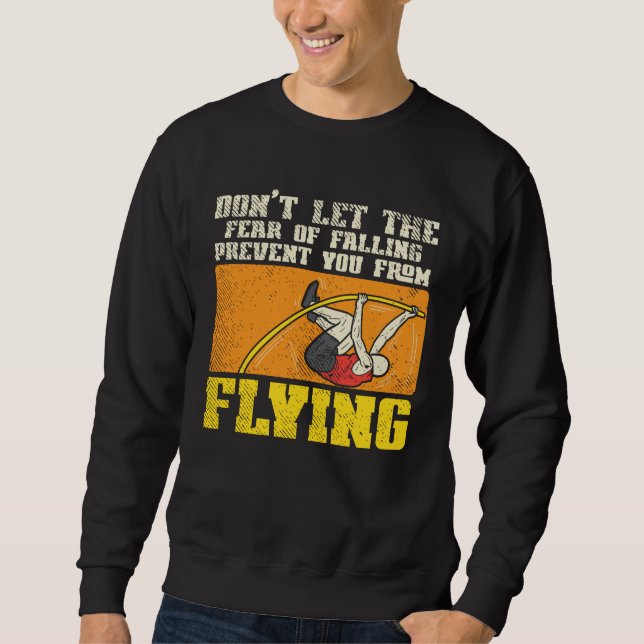 Sweatshirt Pole Vault Pole Vaulting (Devant)
