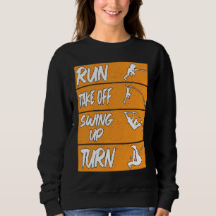 Sweatshirt Pôle Vault Run Swing Up Pôle Vault