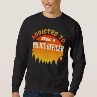 Sweatshirt Policier dépendant à l'agent de police