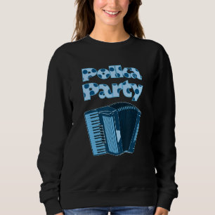 Sweatshirt Polka Party Accordiation de la musique de lecteur