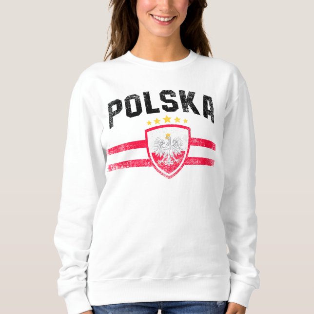 Sweatshirt Pologne (Devant)