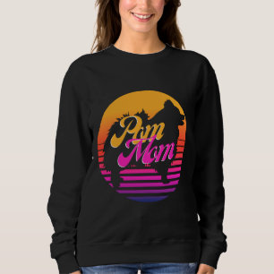Sweatshirt Pom Mom Pomeranian Amoureux de les chiens