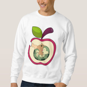Sweatshirt Pomme à bec à chenille