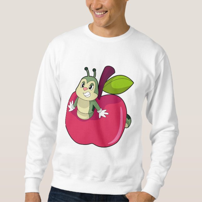 Sweatshirt Pomme Caterpillar (Devant)
