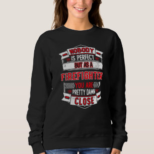 Sweatshirt Pompier papa pompier
