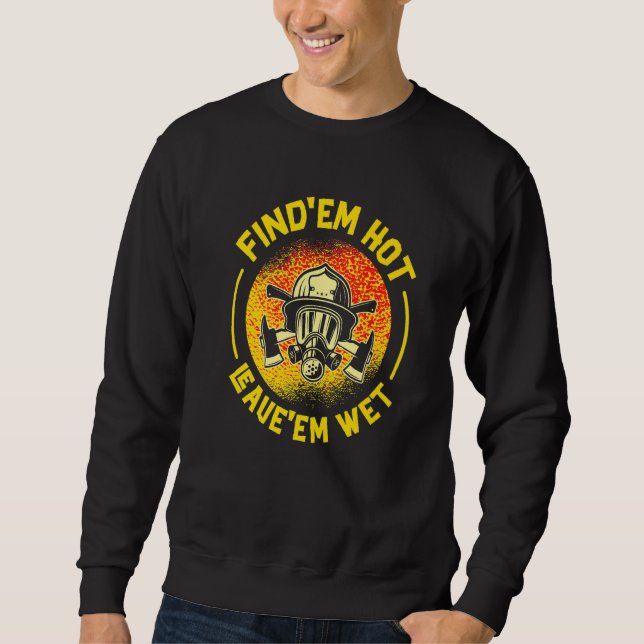Sweatshirt Pompiers sauveteurs Pompiers Pompiers Pompiers Pom (Devant)