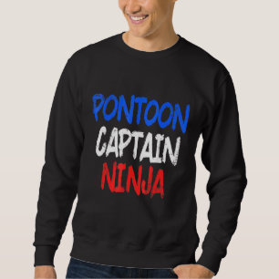 Sweatshirt Pontoon Capitaine Voilier Voilier Voilier Voilier