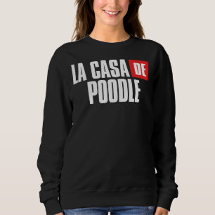 Sweatshirt Poodle Chien Maison Pour Maman