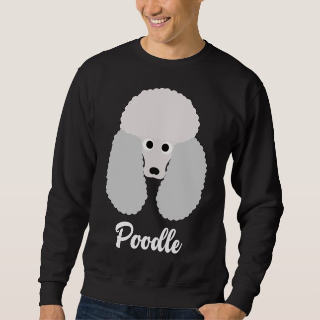 Sweatshirt Poodle standard (Devant)