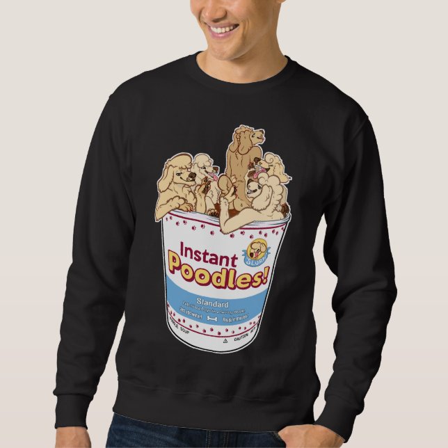 Sweatshirt Poodles instantanés ! (Devant)