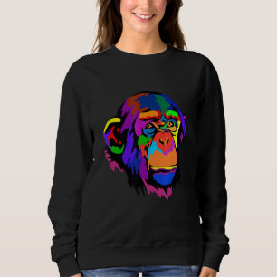Sweatshirt Pop Chimpanzé