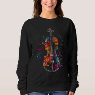 Sweatshirt Pop Violinist