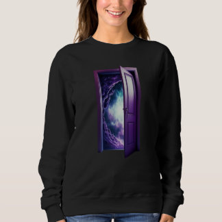 Sweatshirt Porte spatiale de l'univers