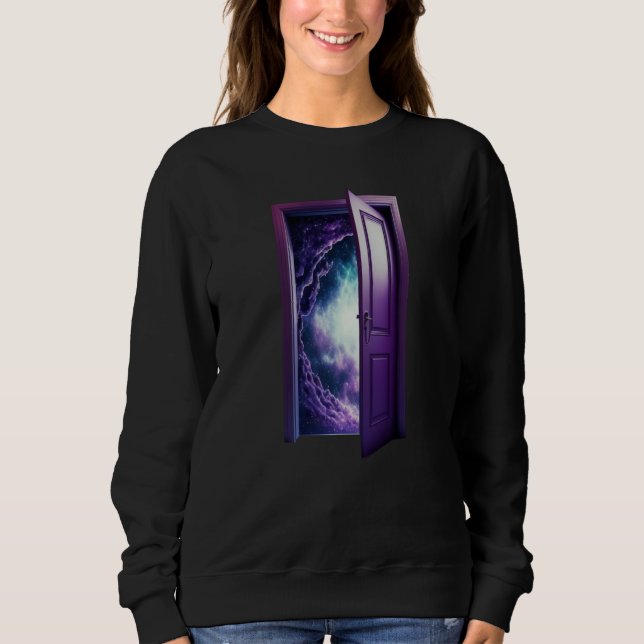 Sweatshirt Porte spatiale de l'univers (Devant)