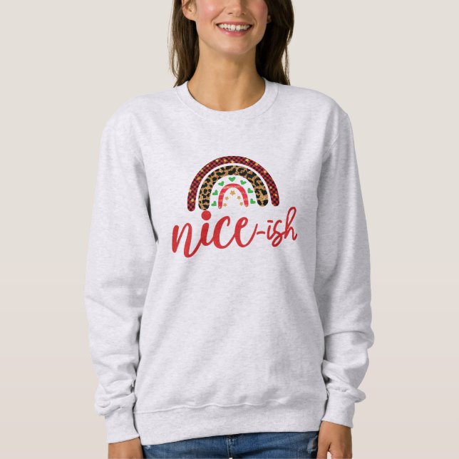 Sweatshirt Portez votre humeur dans le confort et le style, v (Devant)