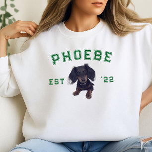 Sweatshirt Portrait personnalisé pour animaux de compagnie et