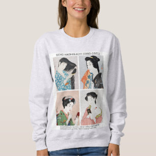 Sweatshirt Portraits de femmes japonaises - Goyō Hashiguchi