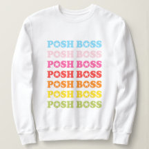 Posh Boss Star Sweater