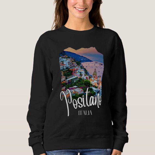 Sweatshirt Positano Amalfi Coast (Devant)