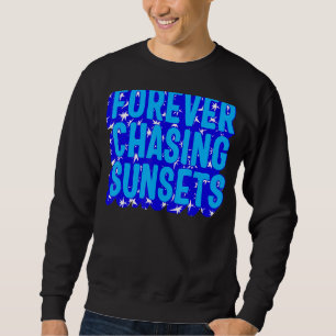 Sweatshirt Positivité pour toujours à la recherche Sunset Wat