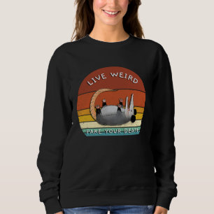 Sweatshirt Possum Drôle De Vie Jeux De Mots De Sarigue Couch