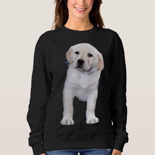 Sweatshirt Poster Labrador Retriever (Devant)