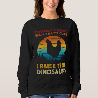 Sweatshirt Poulet Cool Pour Hommes Femmes Enfants Volailles F