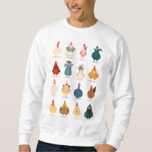 Sweatshirt Poulet mou