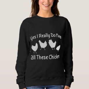 Sweatshirt Poulets