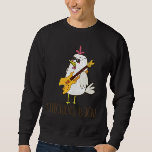 Sweatshirt Poulets Rocher Cute Poulet