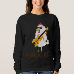 Sweatshirt Poulets Rocher Cute Poulet