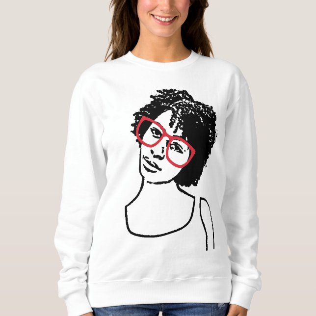 Sweatshirt Pour Nerd (Devant)