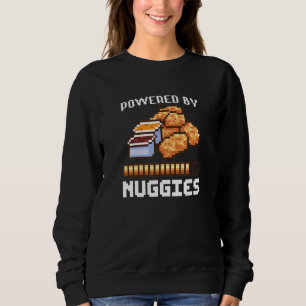 Sweatshirt Pouvoir Par Nuggies Pixalé Art Style Chicken Nugge