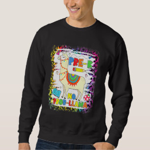 Sweatshirt Pré-K No Prob-Llama Professeur Étudiant Premier Jo