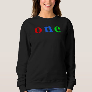 Sweatshirt Premier 1er Anniversaire Un An Ancien Numéro 1 Aim