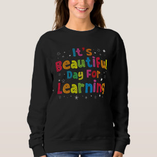 Sweatshirt Premier jour de l'école C'est un beau jour pour ap