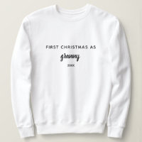 Premier Noël Personnalisé Simple Comme Grand-Mère