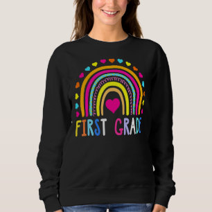 Sweatshirt Première Classe Rainbow Girls Boys Teacher Team 1s