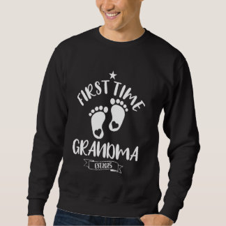 Sweatshirt Première fois grand-mère 2025 promue grand-mère 20