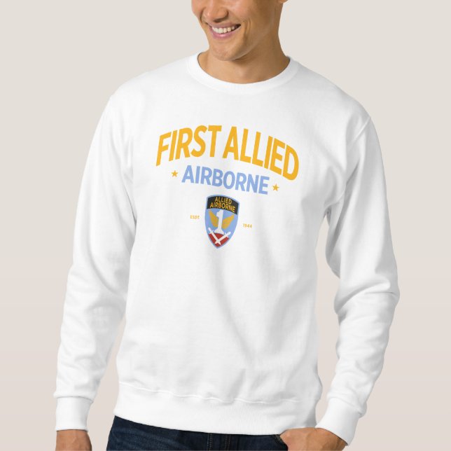 Sweatshirt Première force aérienne aéroportée américaine (Devant)
