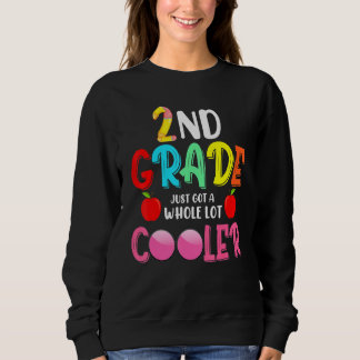 Sweatshirt Première journée de 2e année de retour à l'école