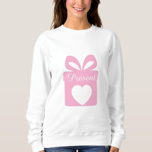 Sweatshirt Présent  (Devant)