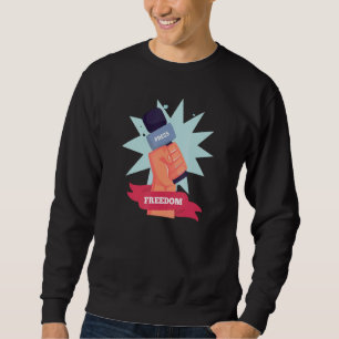 Sweatshirt Press Matters Appuyer La Liberté Journaliste Du Pr