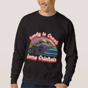 Sweatshirt Prêt À Écraser Quelques Crickets Lizard Dragon Por