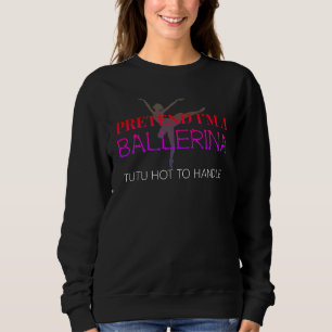 Sweatshirt Prétendre que je suis un costume d'Halloween Balle