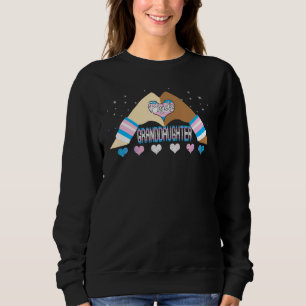 Sweatshirt Pride Transgenre Lgbt Coeur Grandgirl Lgbtq L