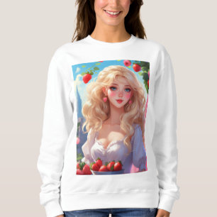 Sweatshirt Princesse aux fraises