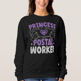Sweatshirt Princesse habilement déguisée en poste