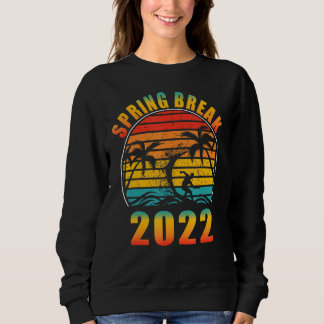 Sweatshirt Printemps 2022 Famille Tee Spring Break Sunset 2